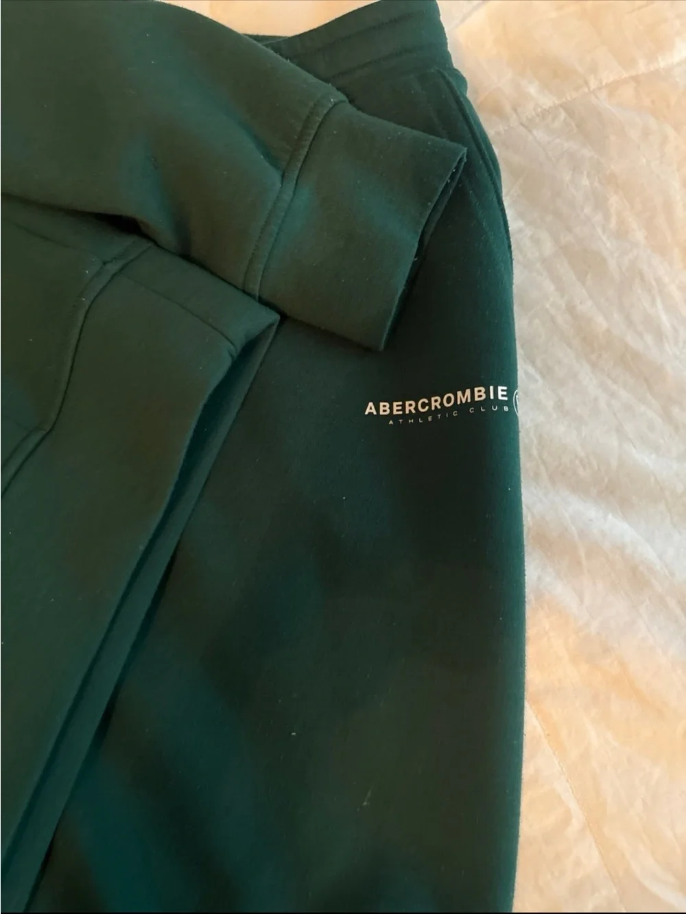 abercrombie kids Teal Green Hoodie & Joggers Set